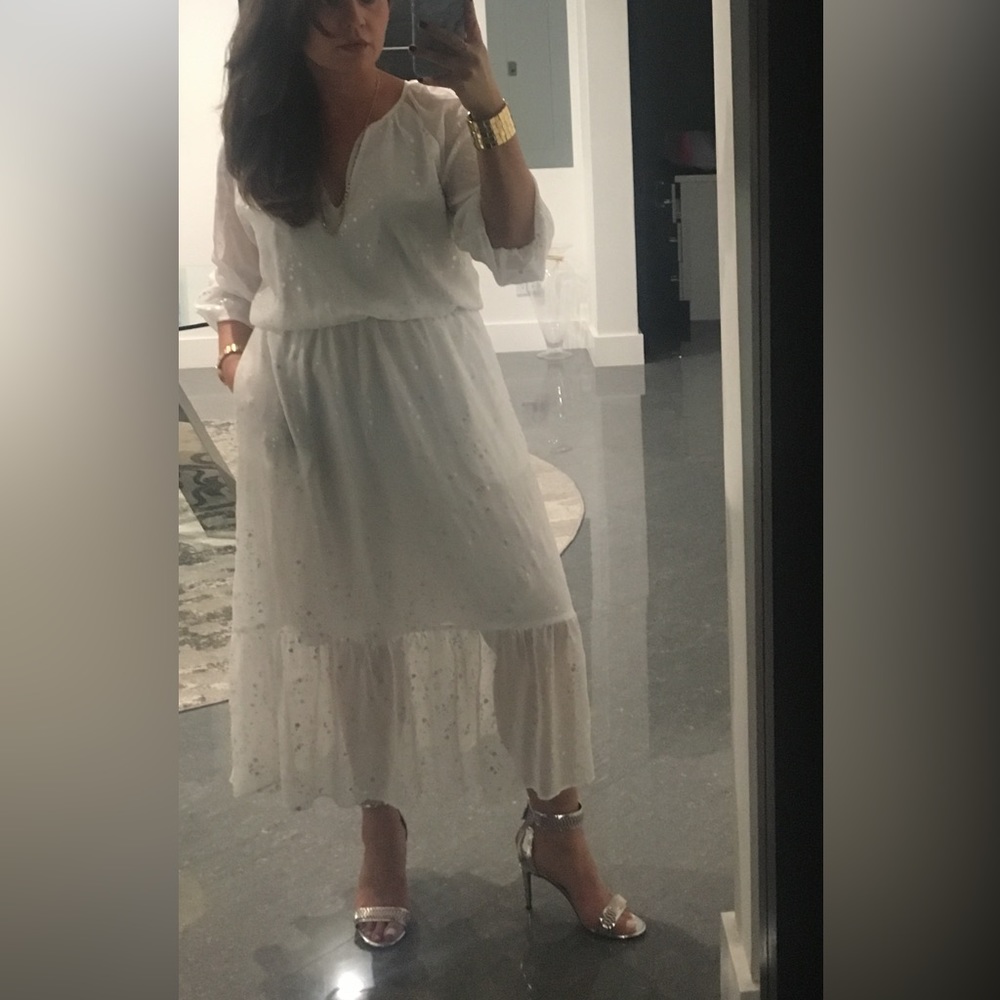 Gap star 🌟 white dress